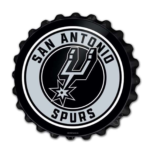 San Antonio Spurs: Bottle Cap Wall Sign