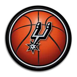 San Antonio Spurs: Basketball - Modern Disc Wall Sign