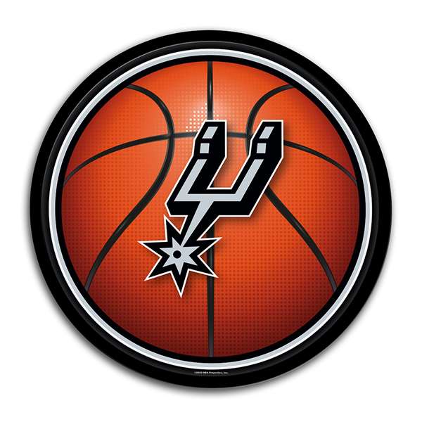 San Antonio Spurs: Basketball - Modern Disc Wall Sign