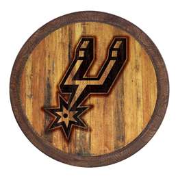 San Antonio Spurs: "Faux" Barrel Top Sign