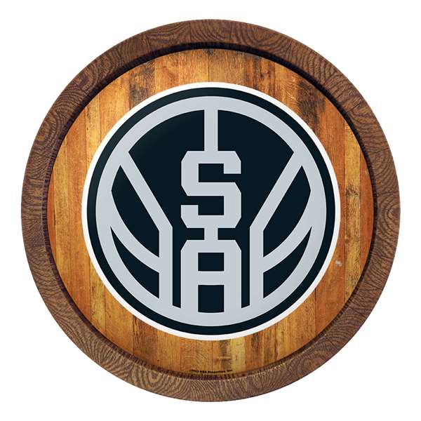 San Antonio Spurs: Logo - "Faux" Barrel Top Sign