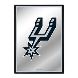 San Antonio Spurs: Framed Mirrored Wall Sign