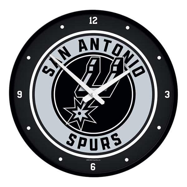 San Antonio Spurs: Modern Disc Wall Clock