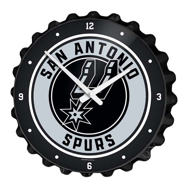 San Antonio Spurs: Bottle Cap Wall Clock