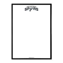 San Antonio Spurs: Framed Dry Erase Wall Sign