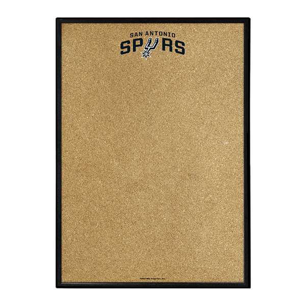 San Antonio Spurs: Framed Corkboard