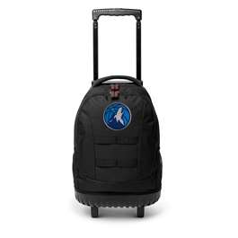 Minnesota Timberwolves  18" Wheeled Toolbag Backpack L912