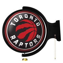 Toronto Raptors: Original Round Rotating Lighted Wall Sign