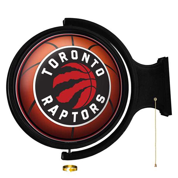 Toronto Raptors: Basketball - Original Round Rotating Lighted Wall Sign    