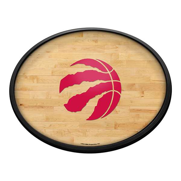 Toronto Raptors: Oval Slimline Lighted Wall Sign