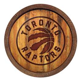 Toronto Raptors: Logo - "Faux" Barrel Top Sign