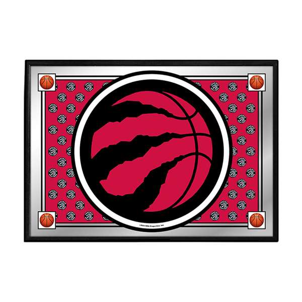 Toronto Raptors: Team Spirit - Framed Mirrored Wall Sign