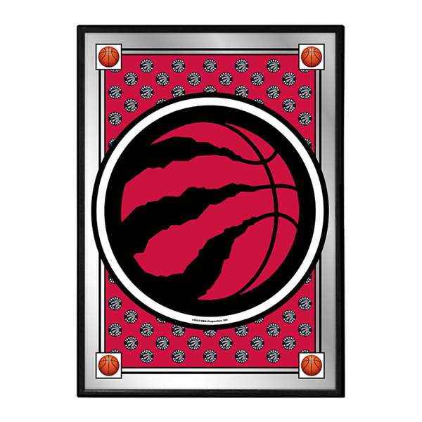 Toronto Raptors: Team Spirit - Framed Mirrored Wall Sign