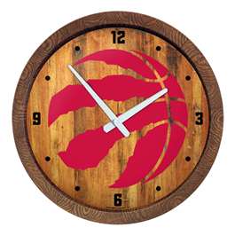 Toronto Raptors: "Faux" Barrel Top Clock