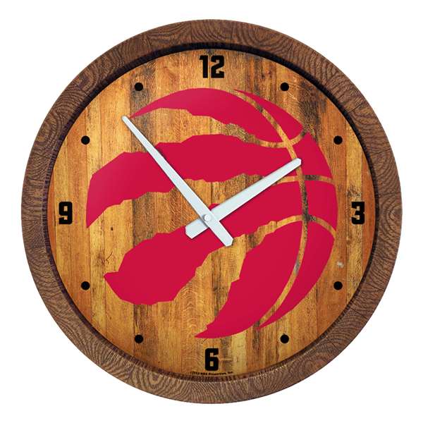 Toronto Raptors: "Faux" Barrel Top Clock