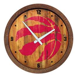 Toronto Raptors: "Faux" Barrel Top Clock