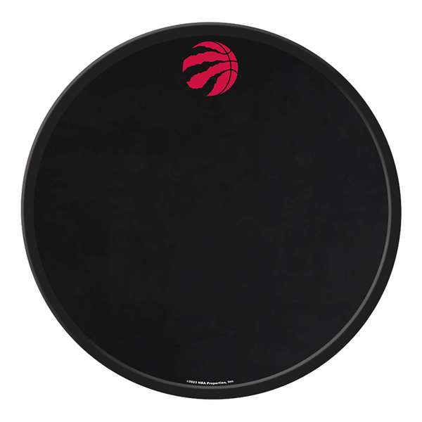 Toronto Raptors: Modern Disc Chalkboard
