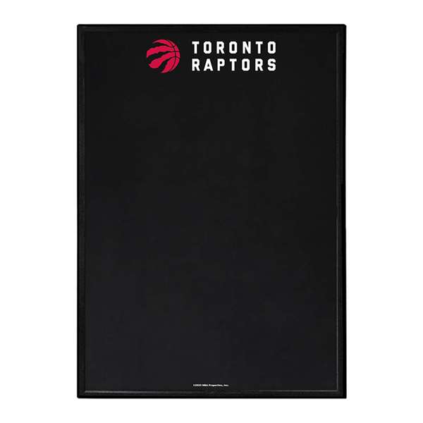 Toronto Raptors: Framed Chalkboard