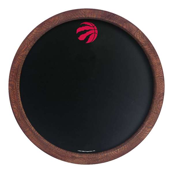 Toronto Raptors: "Faux" Barrel Framed Chalkboard