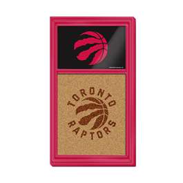 Toronto Raptors: Dual Logo - Cork Note Board