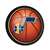 Utah Jazz: Basketball - Round Slimline Lighted Wall Sign