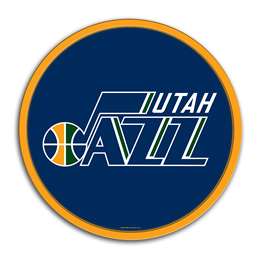 Utah Jazz: Modern Disc Wall Sign