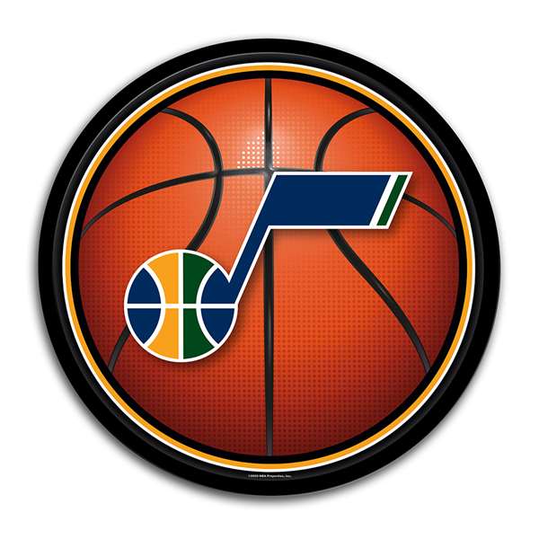 Utah Jazz: Basketball - Modern Disc Wall Sign