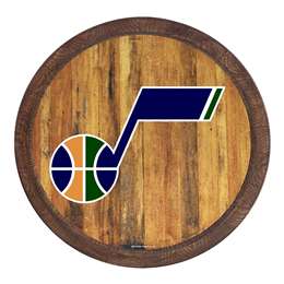 Utah Jazz: "Faux" Barrel Top Sign