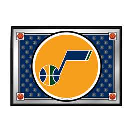 Utah Jazz: Team Spirit - Framed Mirrored Wall Sign