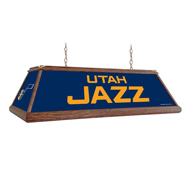Utah Jazz: Premium Wood Pool Table Light