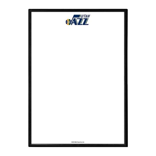 Utah Jazz: Framed Dry Erase Wall Sign