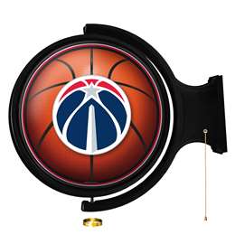 Washington Wizards: Basketball - Original Round Rotating Lighted Wall Sign    