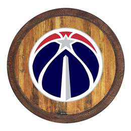 Washington Wizards: "Faux" Barrel Top Sign