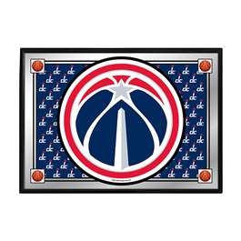 Washington Wizards: Team Spirit - Framed Mirrored Wall Sign