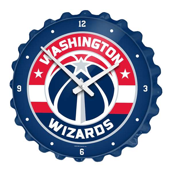 Washington Wizards: Bottle Cap Wall Clock