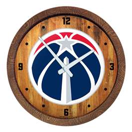 Washington Wizards: "Faux" Barrel Top Clock