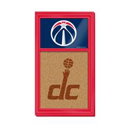 Washington Wizards: Dual Logo - Cork Note Board