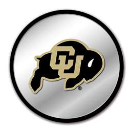 Colorado Buffaloes: Modern Disc Mirrored Wall Sign