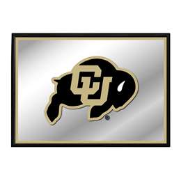 Colorado Buffaloes: Framed Mirrored Wall Sign