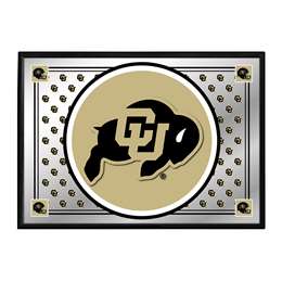 Colorado Buffaloes: Team Spirit - Framed Mirrored Wall Sign