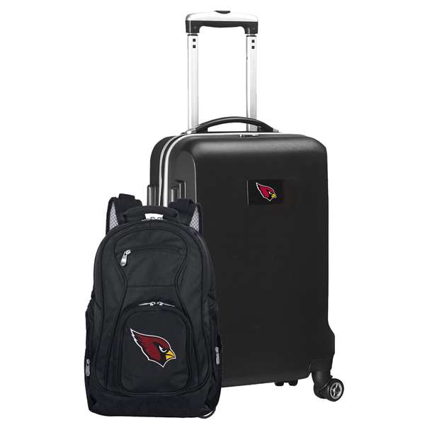 Arizona Cardinals  Deluxe 2 Piece Backpack & Carry-On Set L104