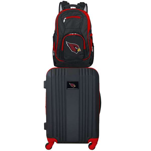 Arizona Cardinals  Premium 2-Piece Backpack & Carry-On Set L108