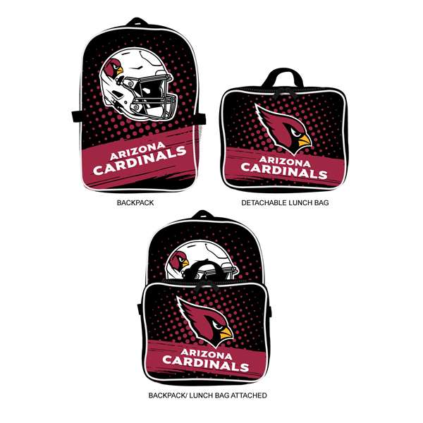 Arizona Cardinals  Backpack Lunch Bag  L720