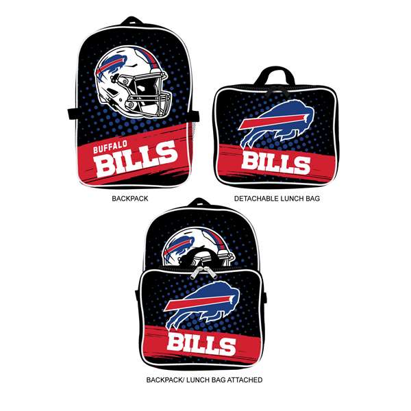 Bufallo Bills  Backpack Lunch Bag  L720
