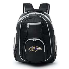 Baltimore Ravens  19" Premium Backpack W/ Colored Trim L708