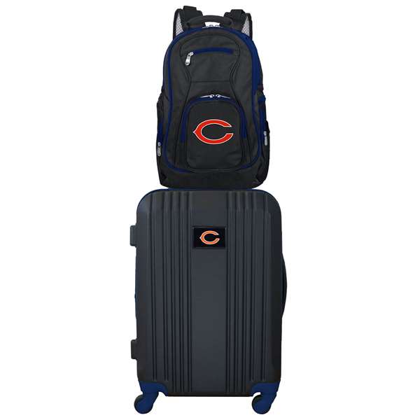 Chicago Bears  Premium 2-Piece Backpack & Carry-On Set L108