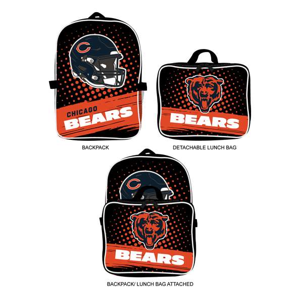 Chicago Bears  Backpack Lunch Bag  L720