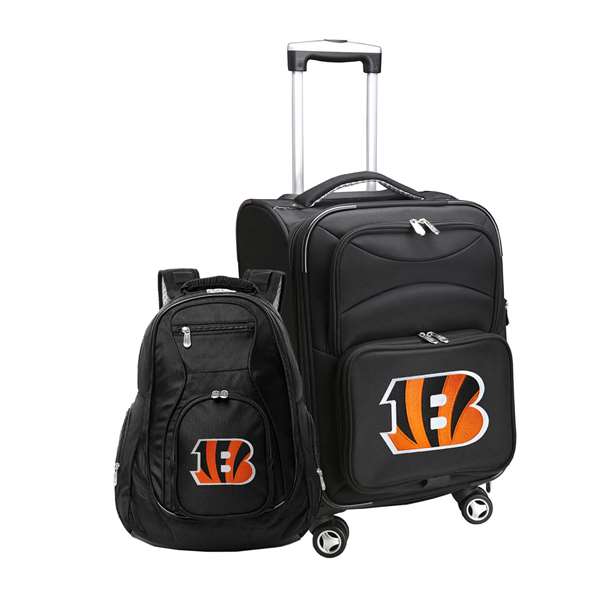 Cincinnati Bengals  2-Piece Backpack & Carry-On Set L102