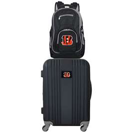 Cincinnati Bengals  Premium 2-Piece Backpack & Carry-On Set L108
