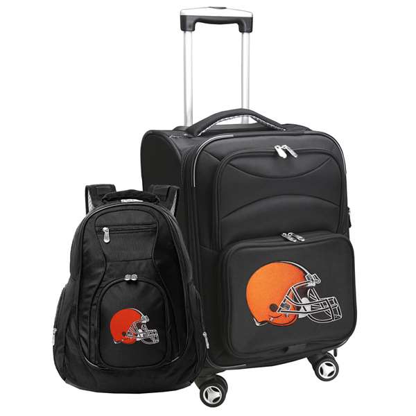 Cleveland Browns  2-Piece Backpack & Carry-On Set L102